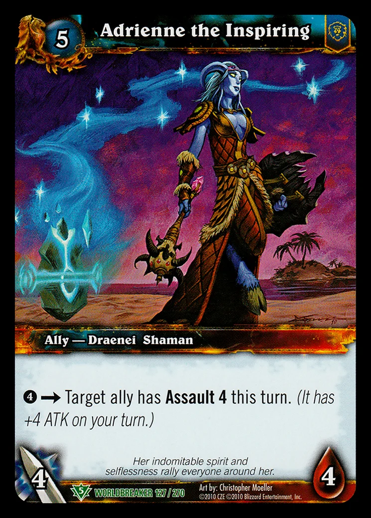 Card scan: Adrienne the Inspiring