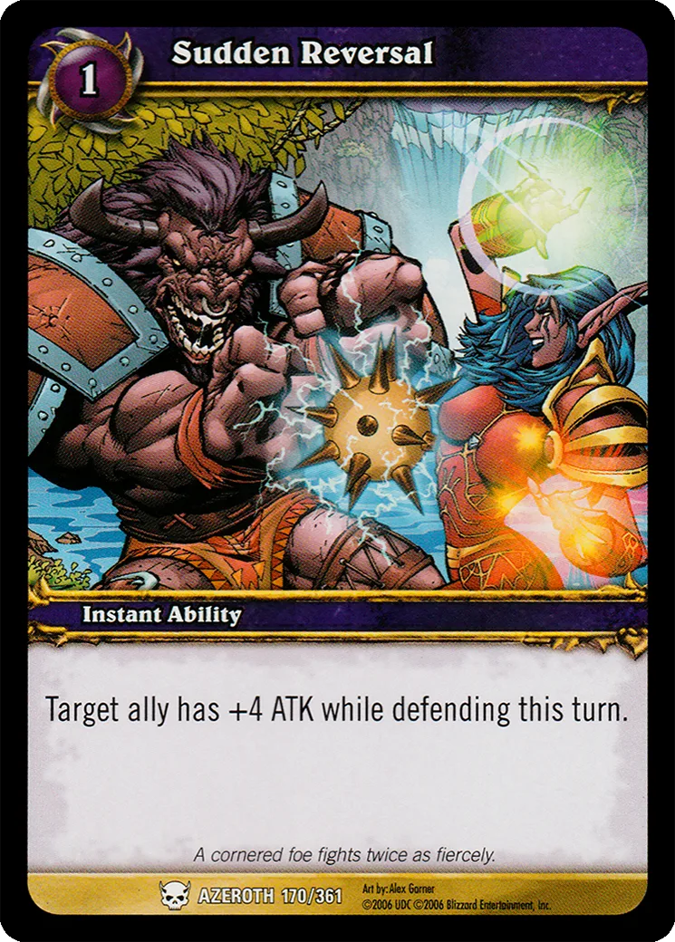 Card scan: Sudden Reversal