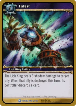 Card scan: Infest
