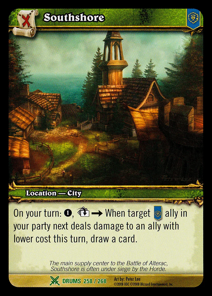 Card scan: Southshore