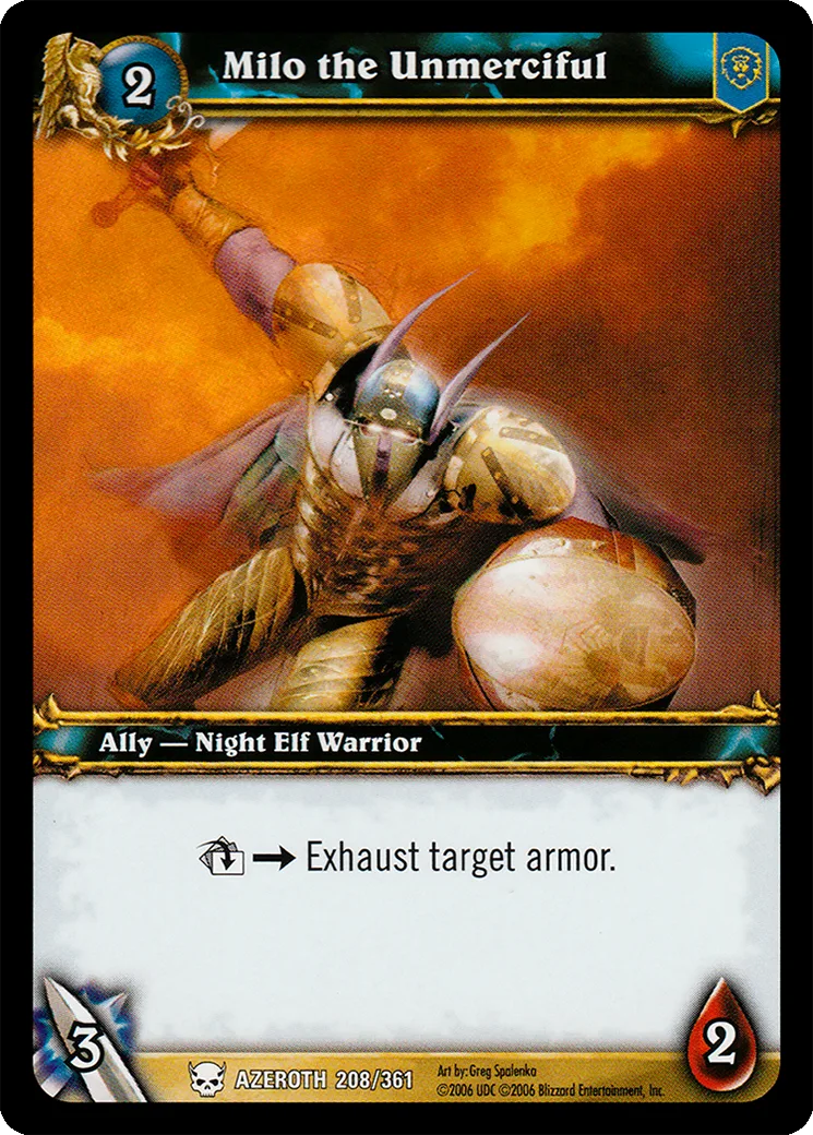 Card scan: Milo the Unmerciful
