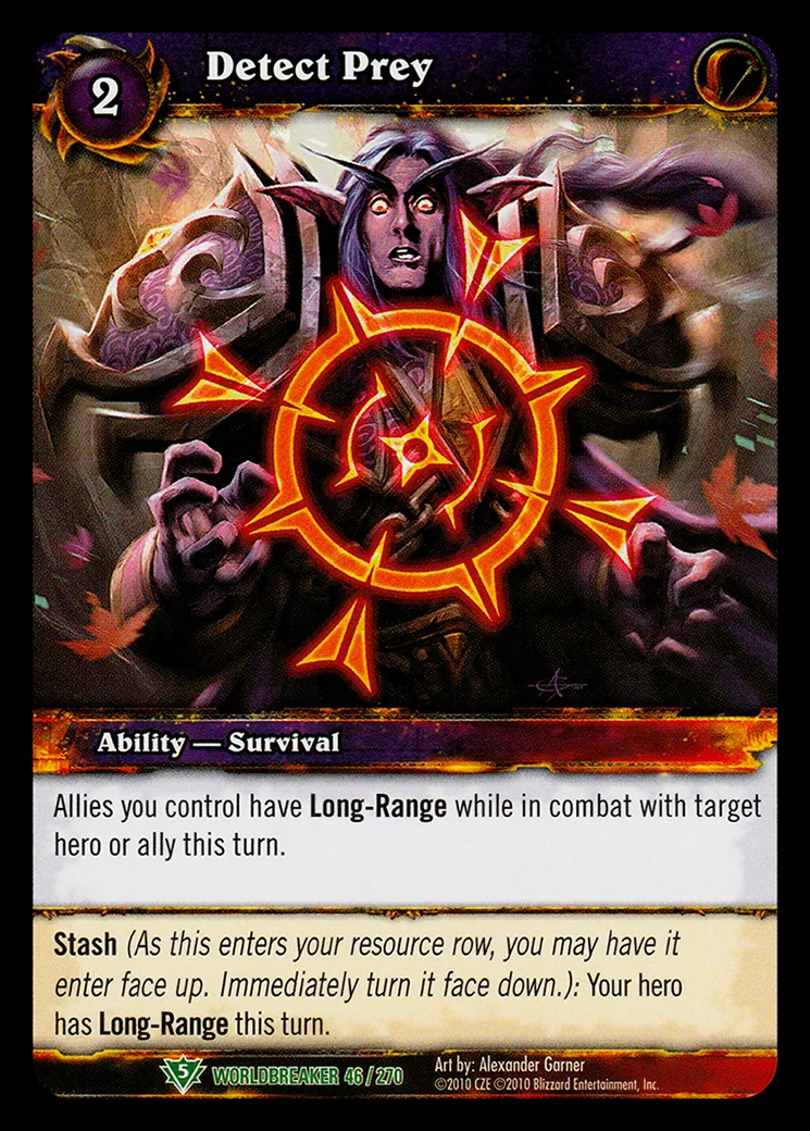 Card scan: Detect Prey