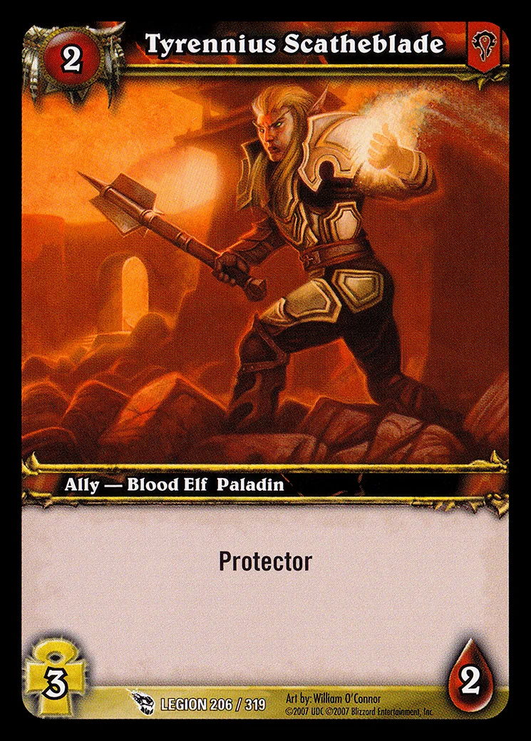 Card scan: Tyrennius Scatheblade
