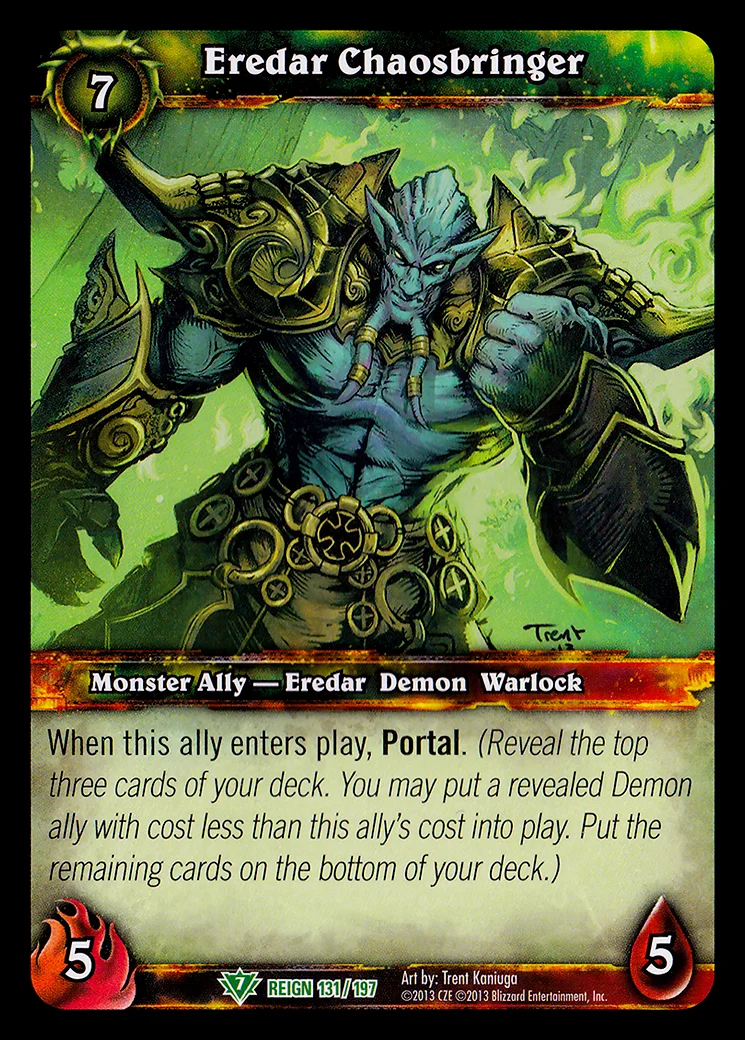 Card scan: Eredar Chaosbringer
