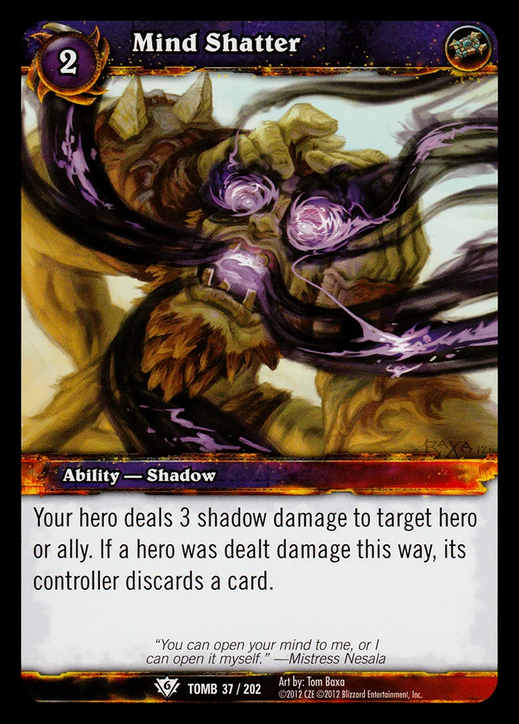 Card scan: Mind Shatter