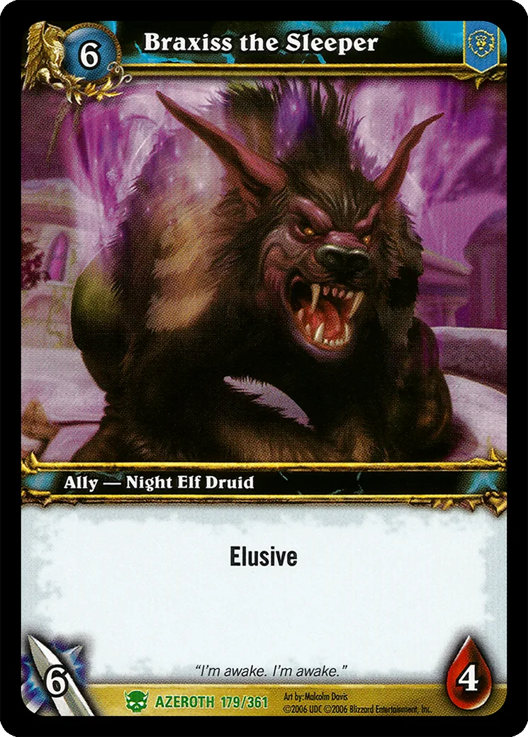 Card scan: Braxiss the Sleeper