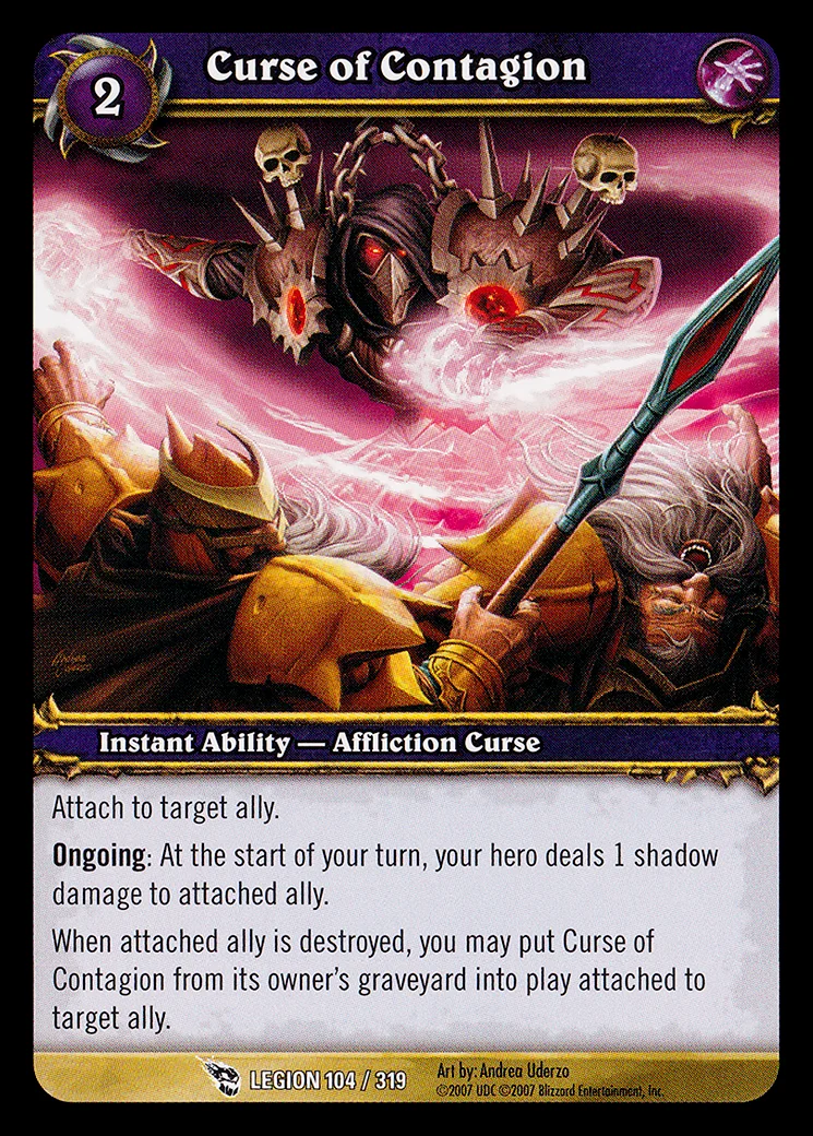 Card scan: Curse of Contagion
