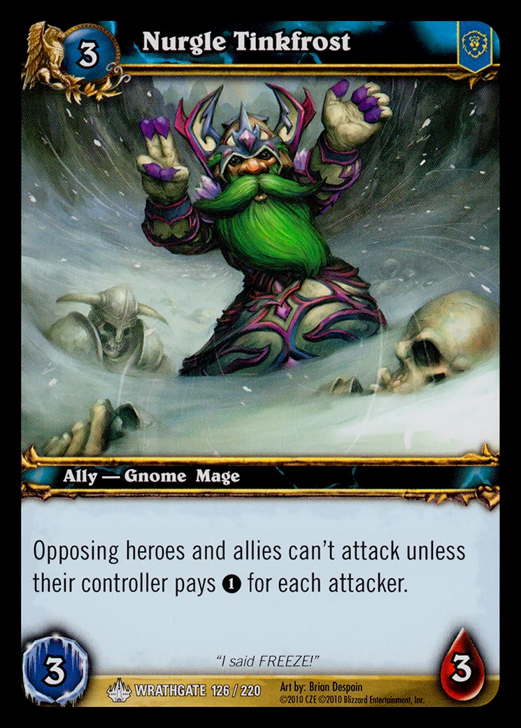 Card scan: Nurgle Tinkfrost