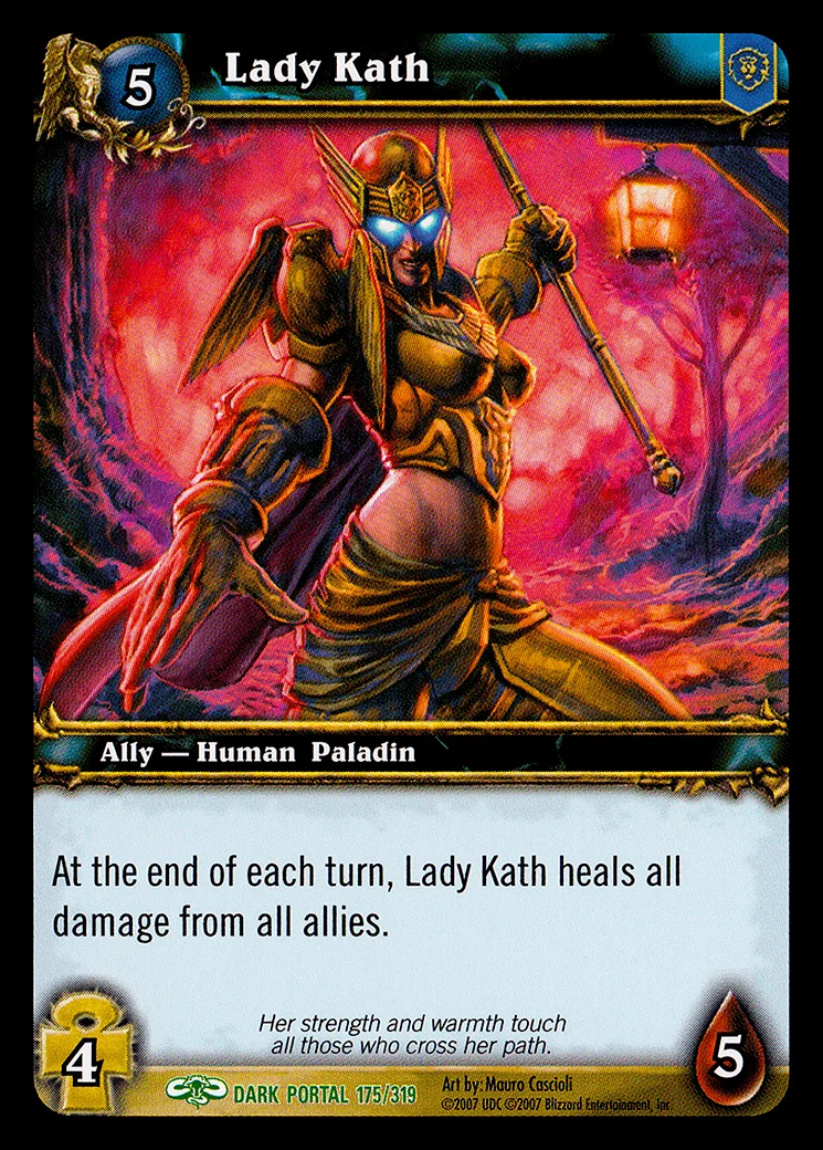Card scan: Lady Kath