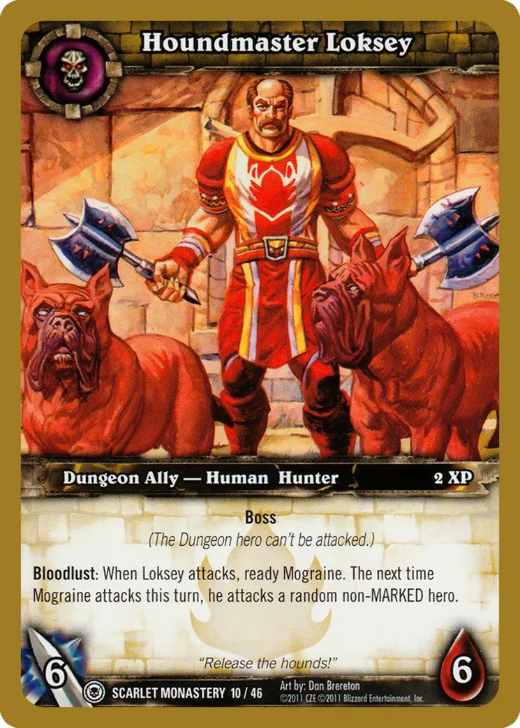 Card scan: Houndmaster Loksey
