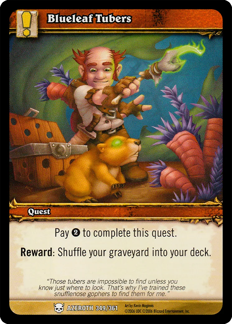Card scan: Blueleaf Tubers