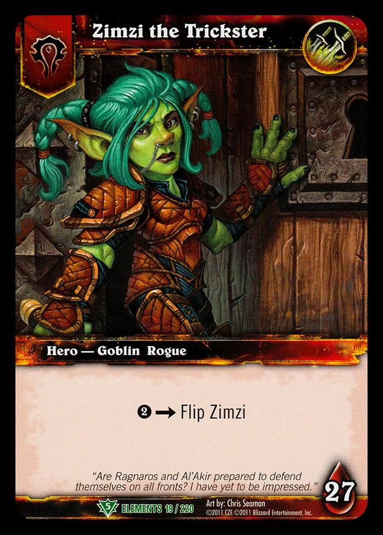 Card scan: Zimzi the Trickster