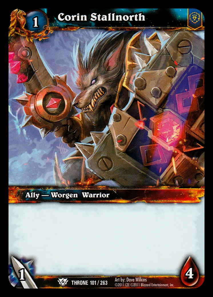 Card scan: Corin Stallnorth