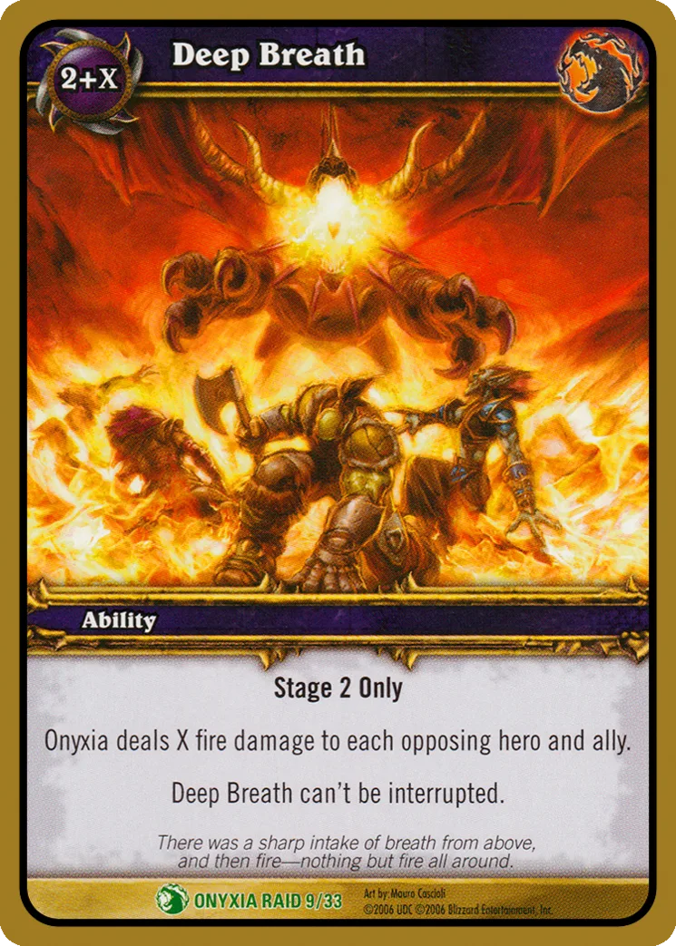 Card scan: Deep Breath