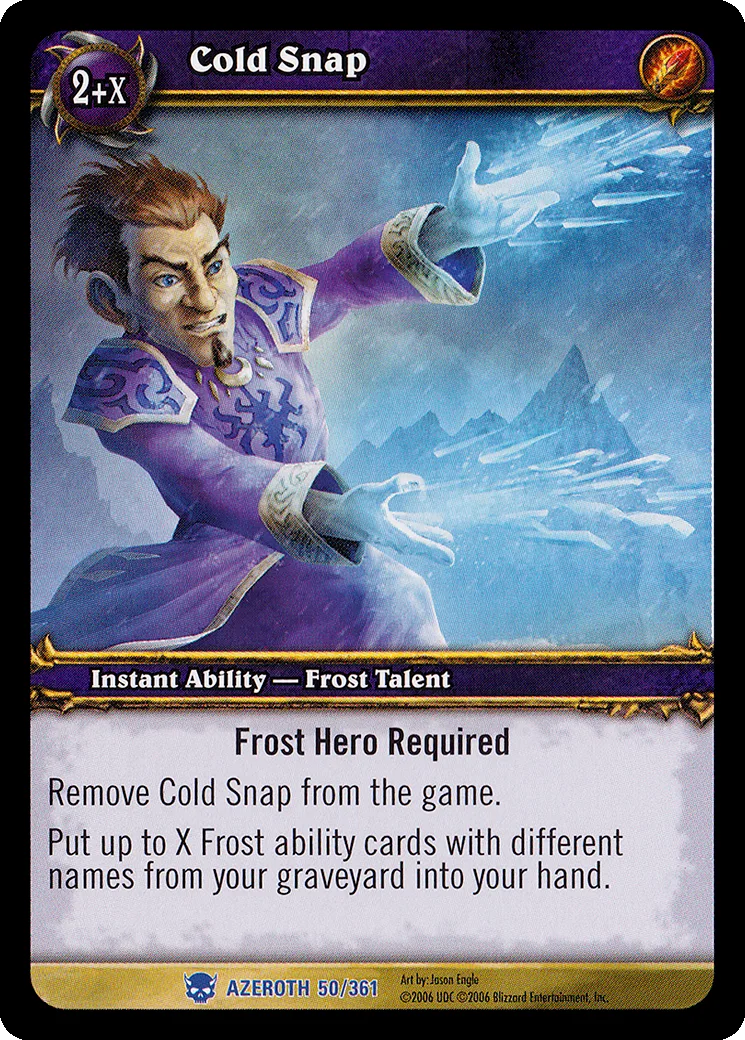 Card scan: Cold Snap