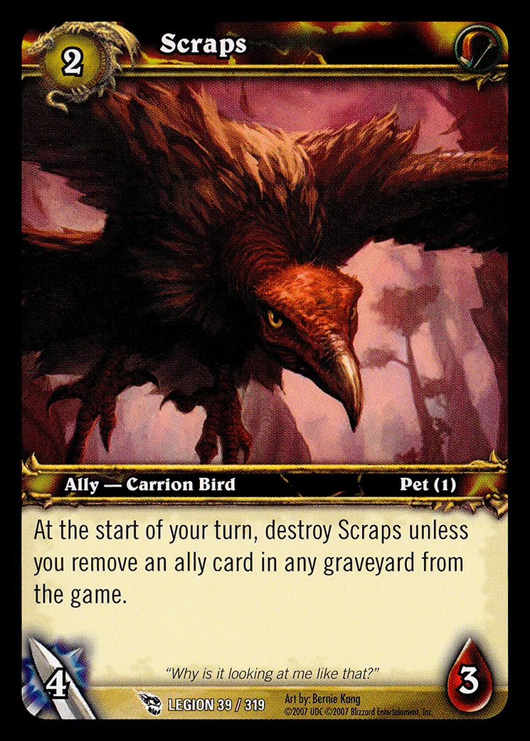 Card scan: Scraps