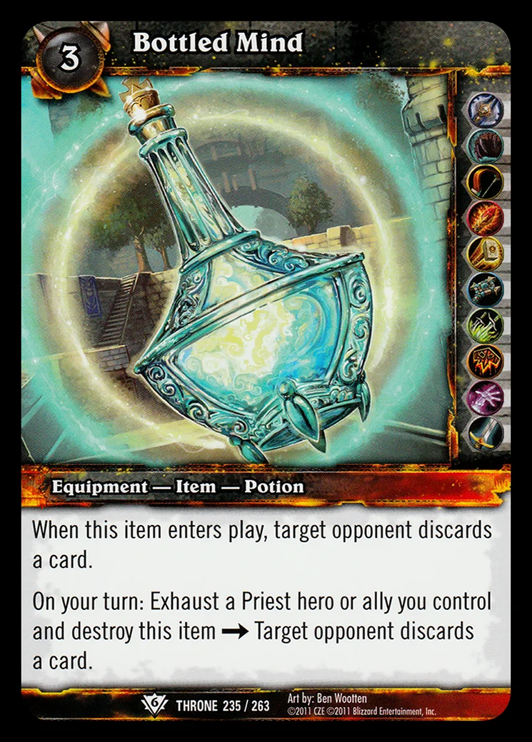 Card scan: Bottled Mind