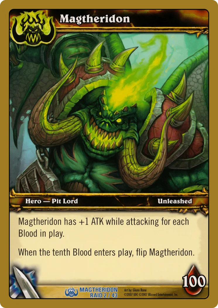 Card scan: Magtheridon Unleashed