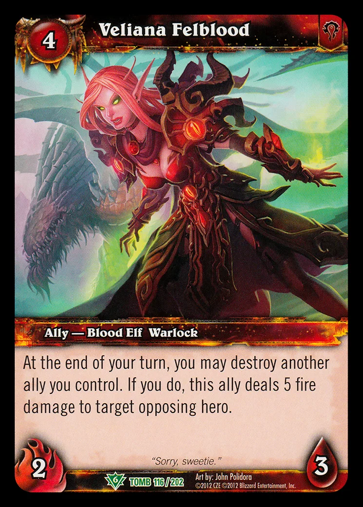 Card scan: Veliana Felblood