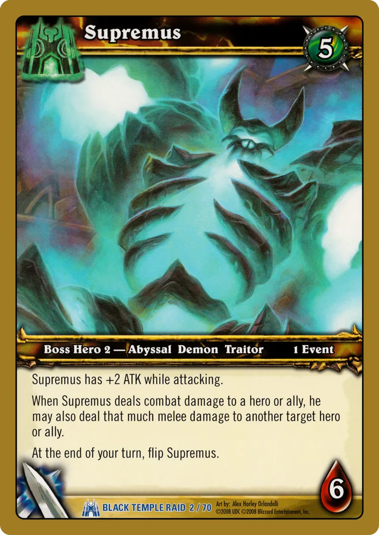 Card scan: Supremus