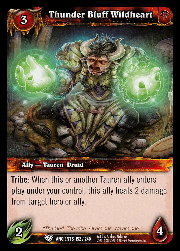 Card scan: Thunder Bluff Wildheart