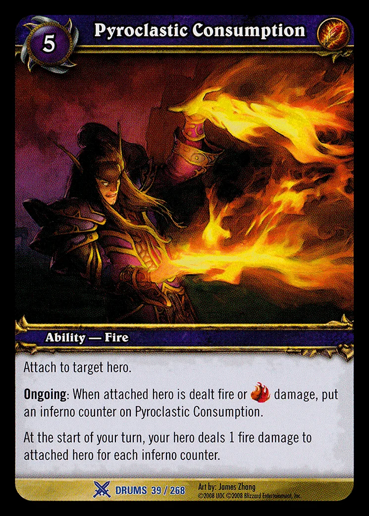 Card scan: Pyroclastic Consumption