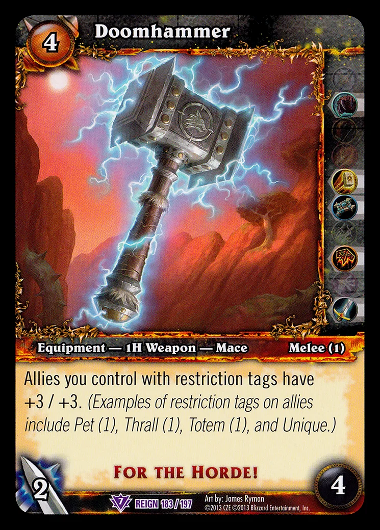 Card scan: Doomhammer