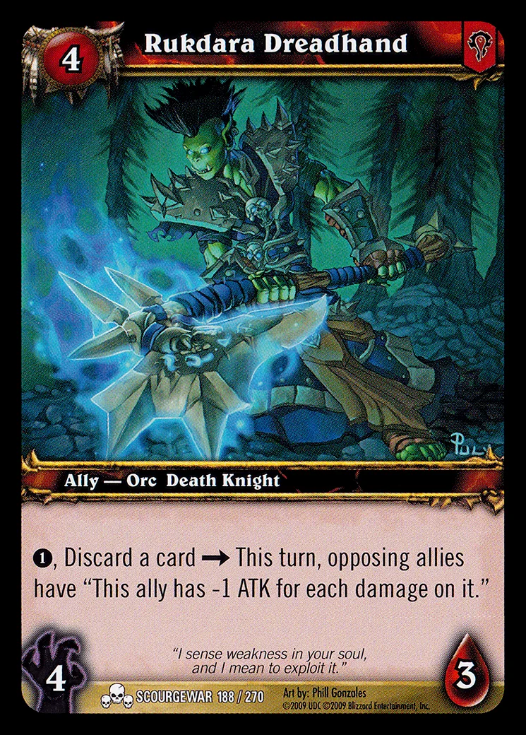 Card scan: Rukdara Dreadhand