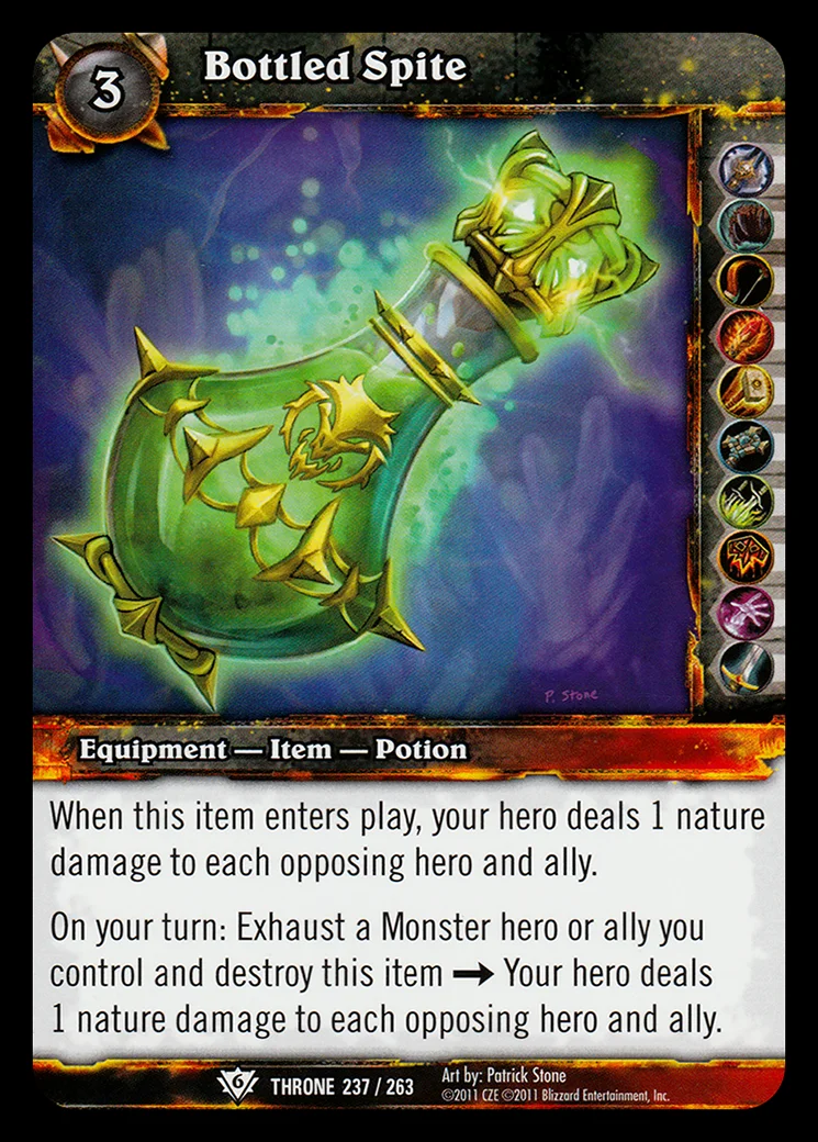 Card scan: Bottled Spite