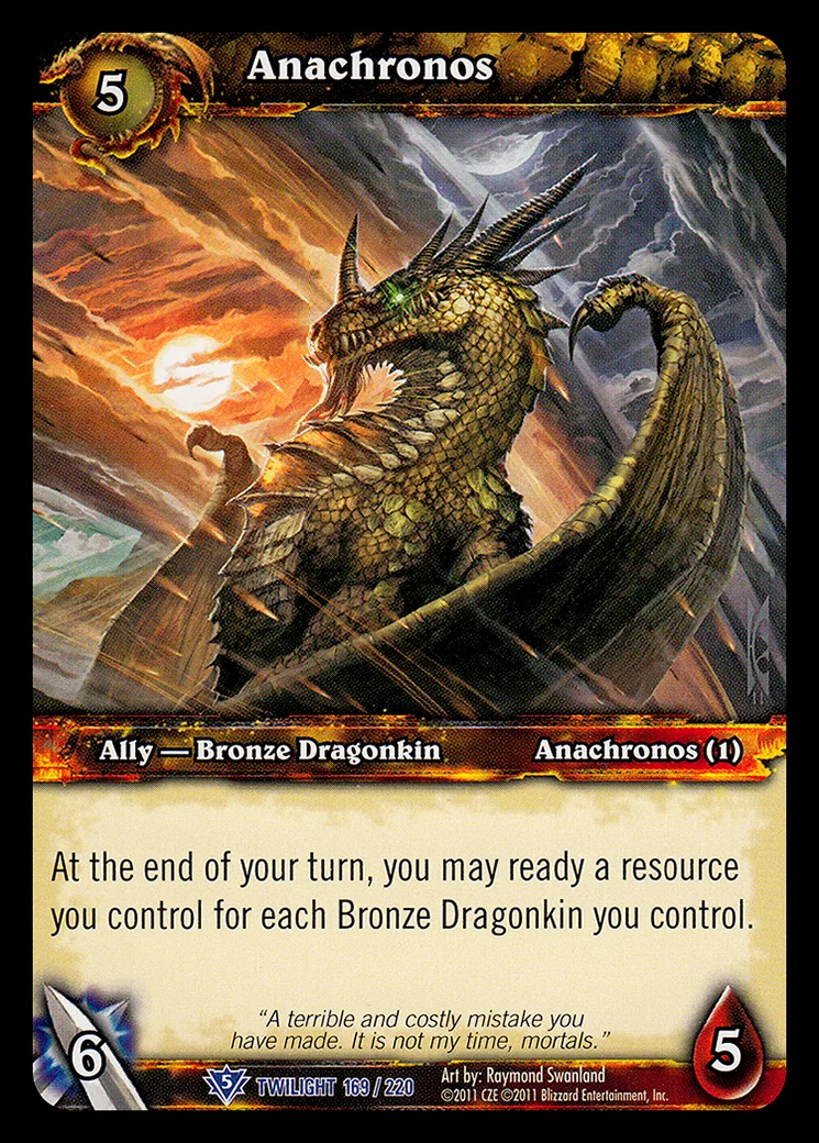 Card scan: Anachronos