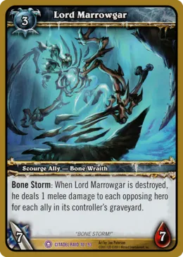 Card scan: Lord Marrowgar