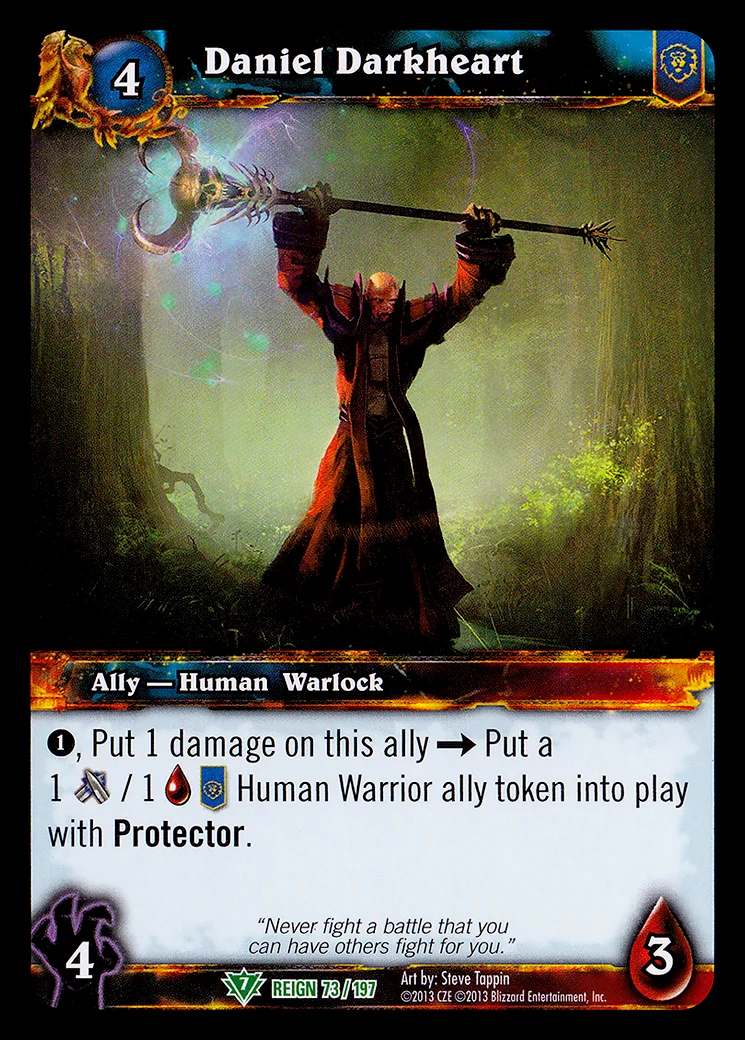 Card scan: Daniel Darkheart