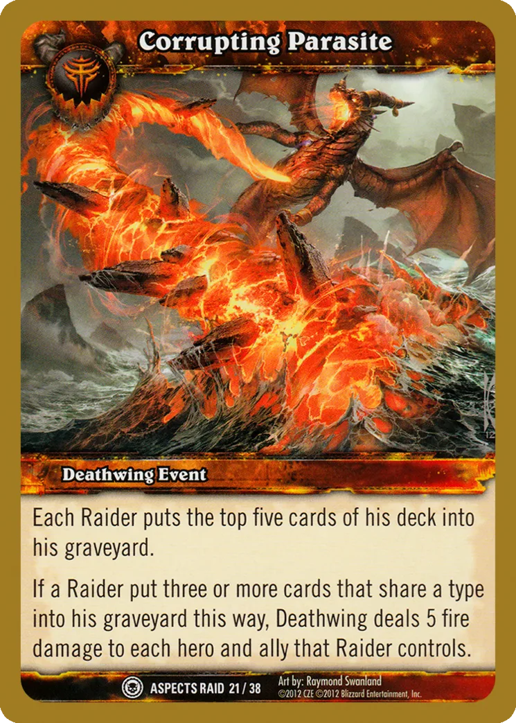 Card scan: Corrupting Parasite
