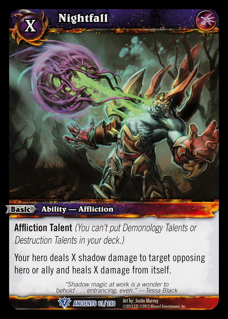 Card scan: Nightfall