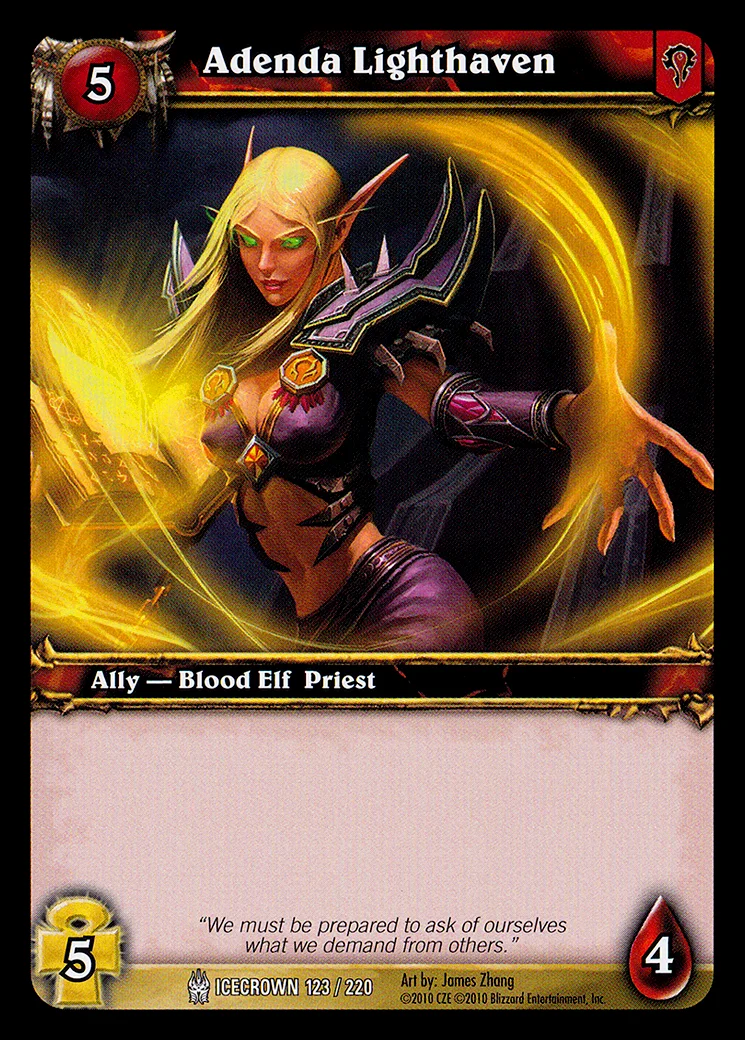 Card scan: Adenda Lighthaven