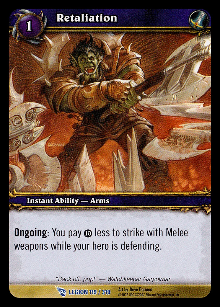 Card scan: Retaliation