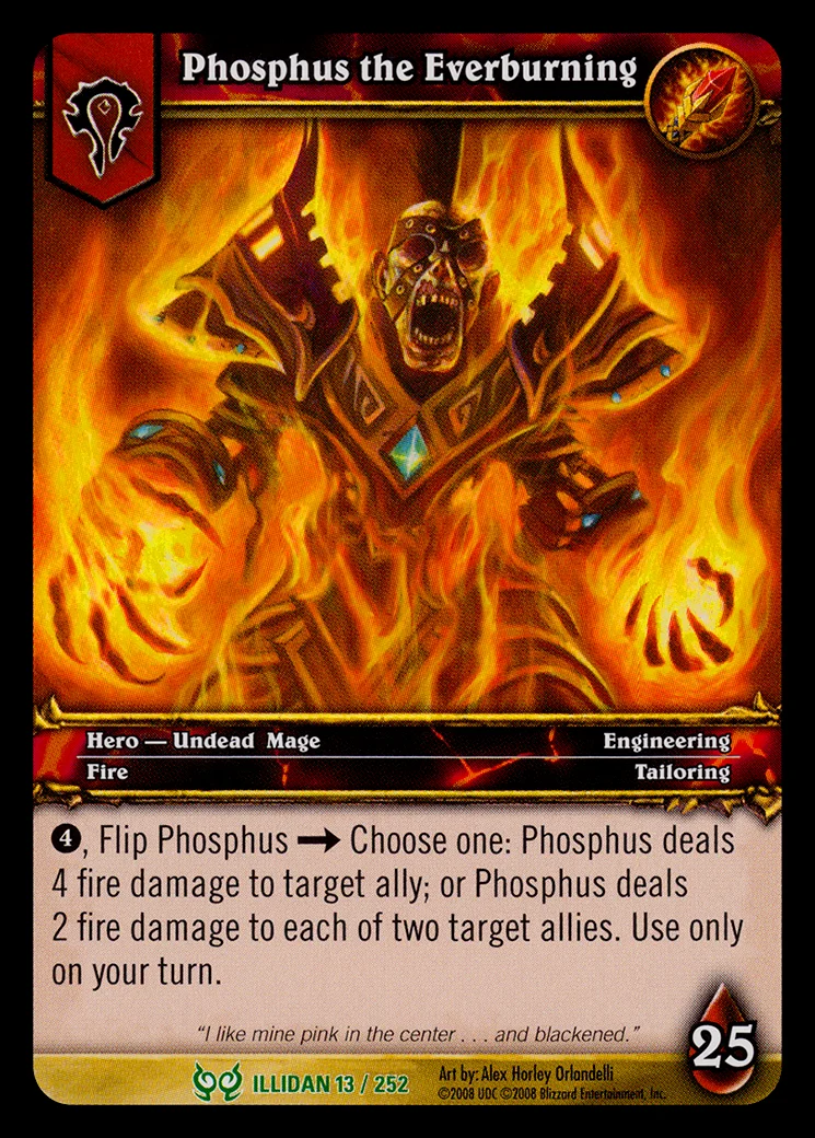 Card scan: Phosphus the Everburning