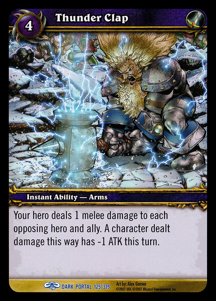 Card scan: Thunder Clap