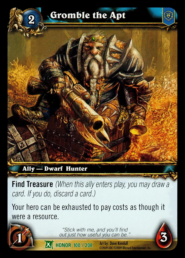Card scan: Gromble the Apt