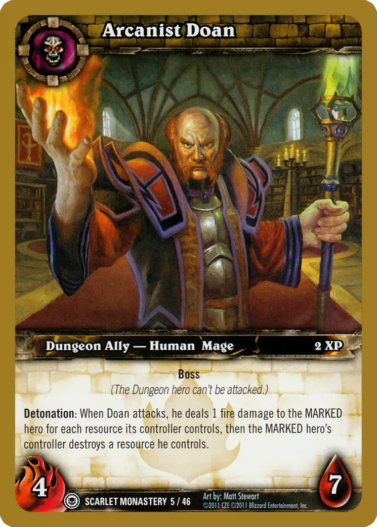 Card scan: Arcanist Doan