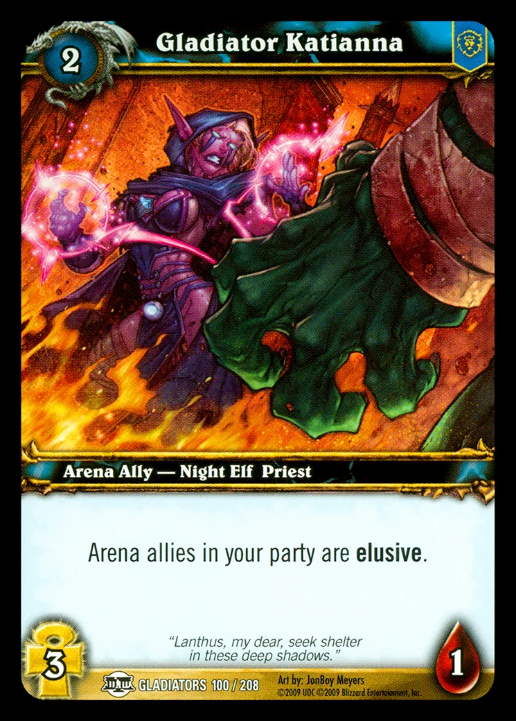 Card scan: Gladiator Katianna