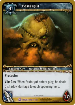 Card scan: Festergut