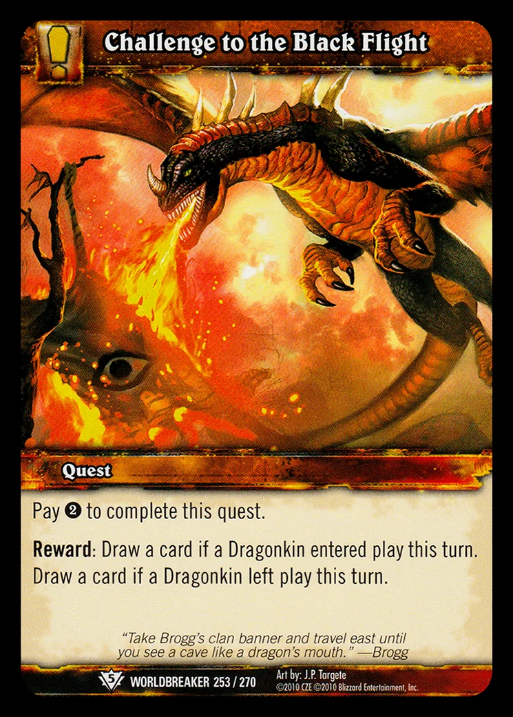 Card scan: Challenge to the Black Flight