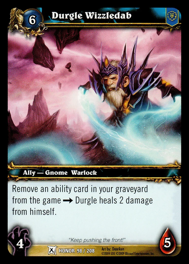 Card scan: Durgle Wizzledab