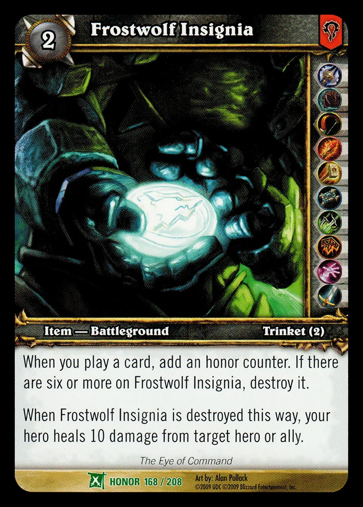 Card scan: Frostwolf Insignia