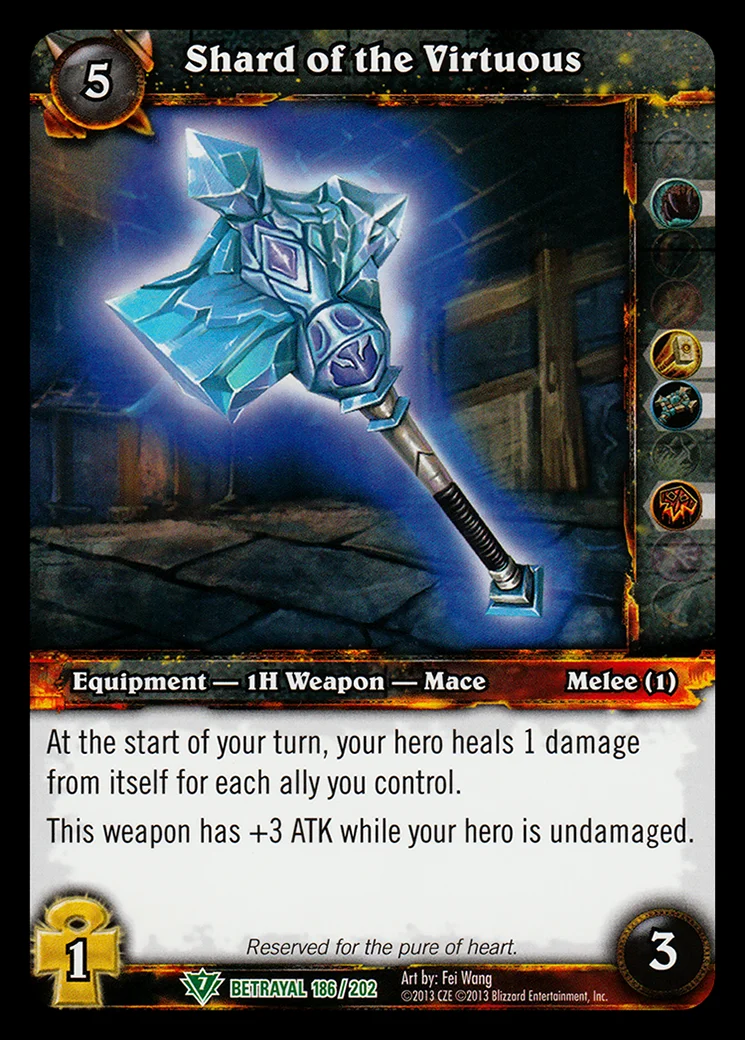 Card scan: Shard of the Virtuous