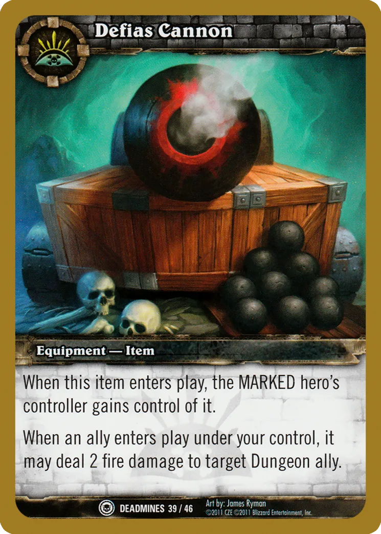 Card scan: Defias Cannon