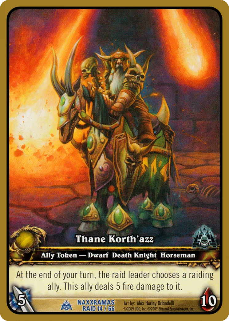 Card scan: Thane Korth'azz