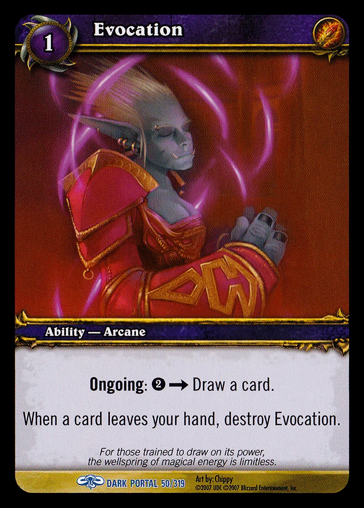 Card scan: Evocation