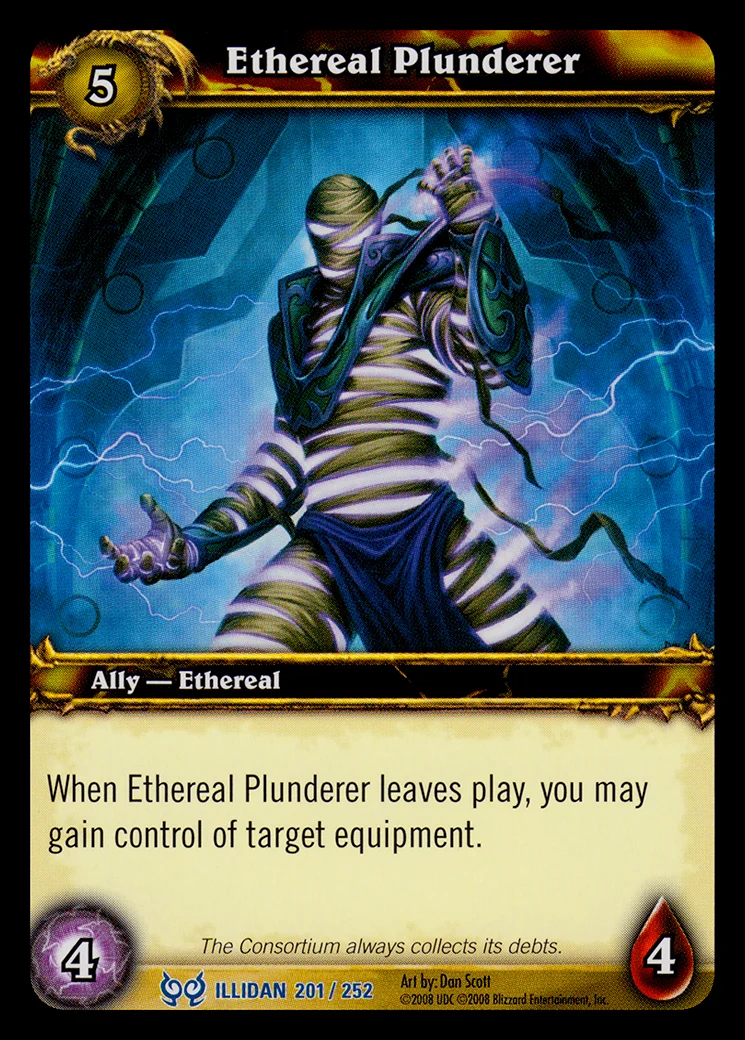 Card scan: Ethereal Plunderer